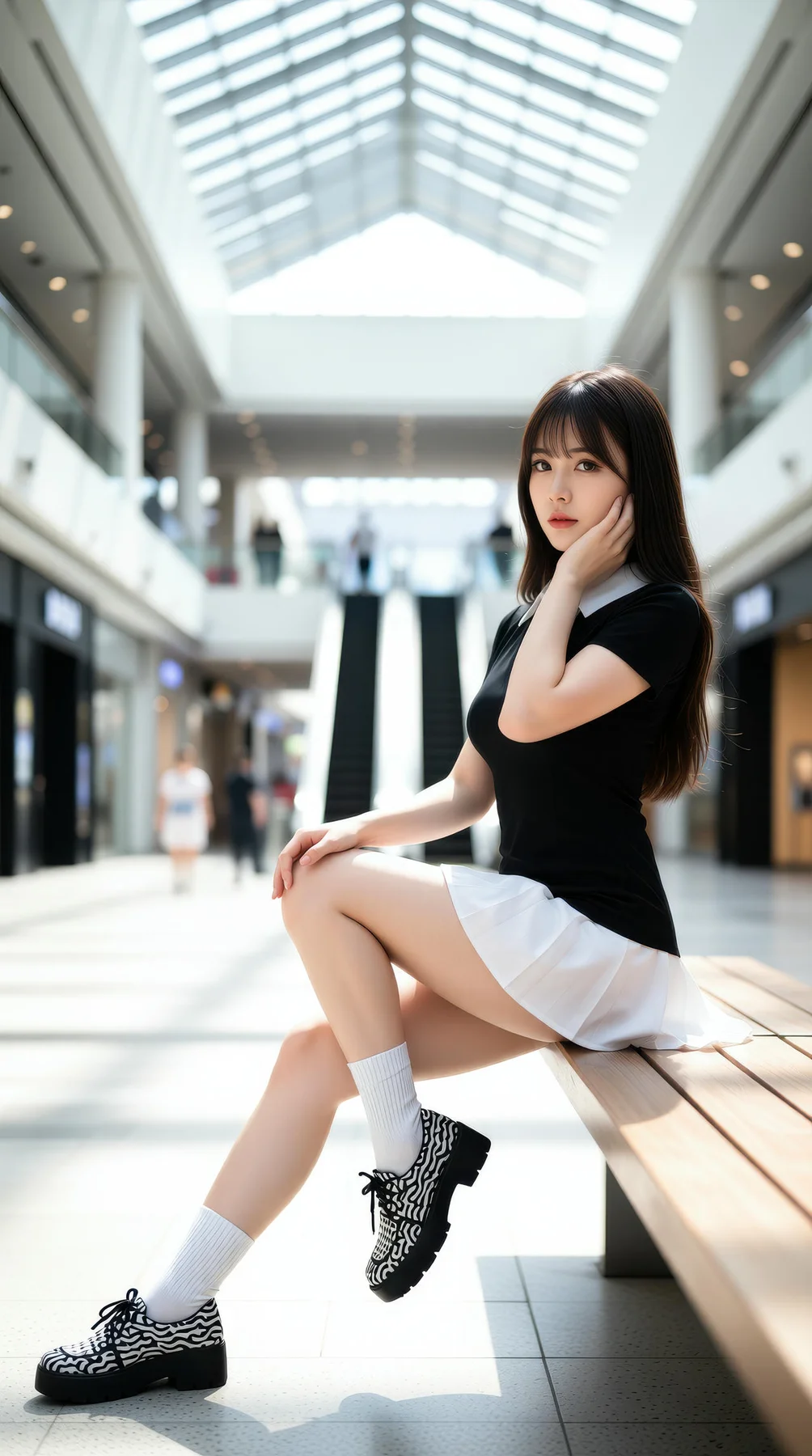 AIG  No.105 夏甜ava 商场少女写真 - 30