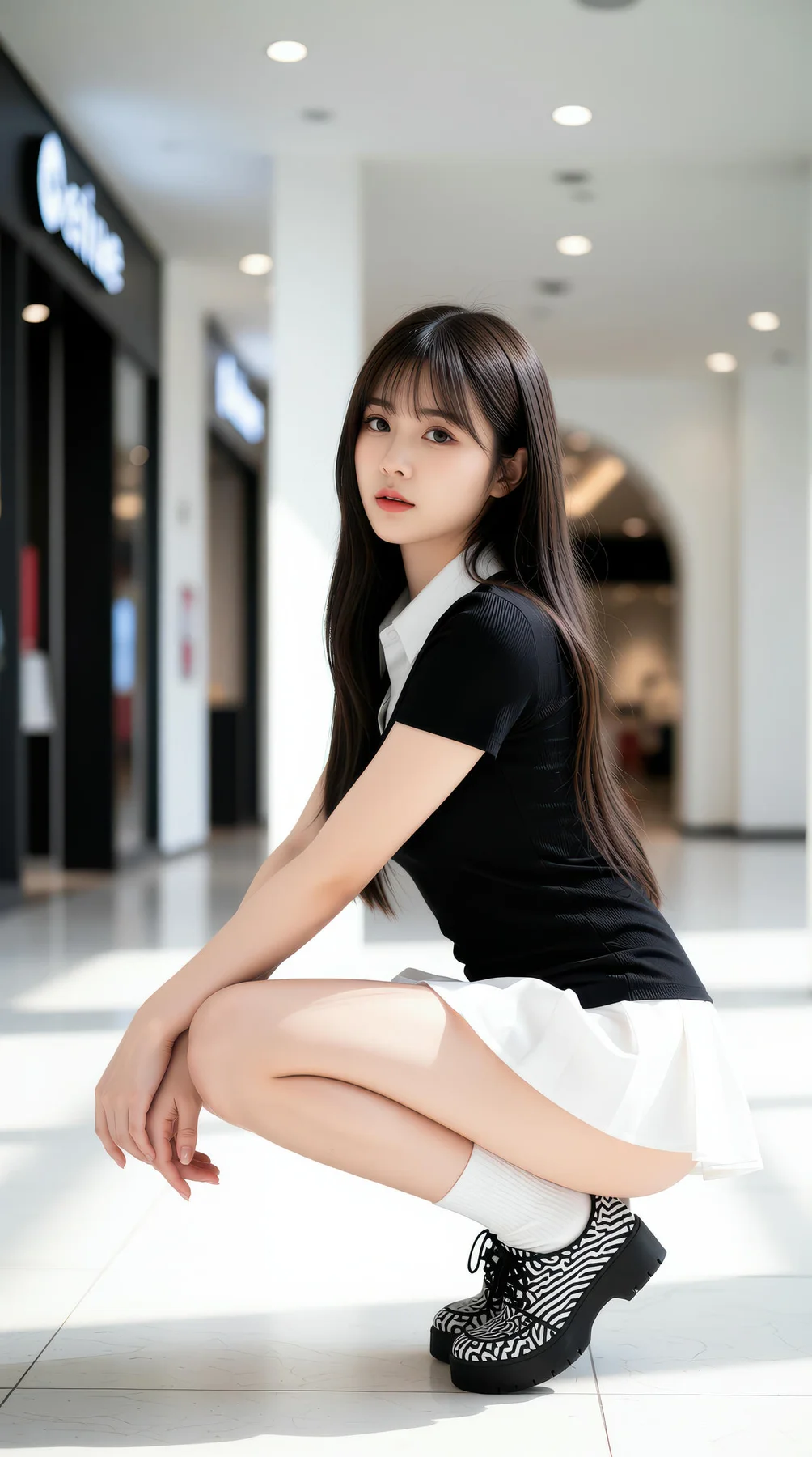 AIG  No.105 夏甜ava 商场少女写真 - 37