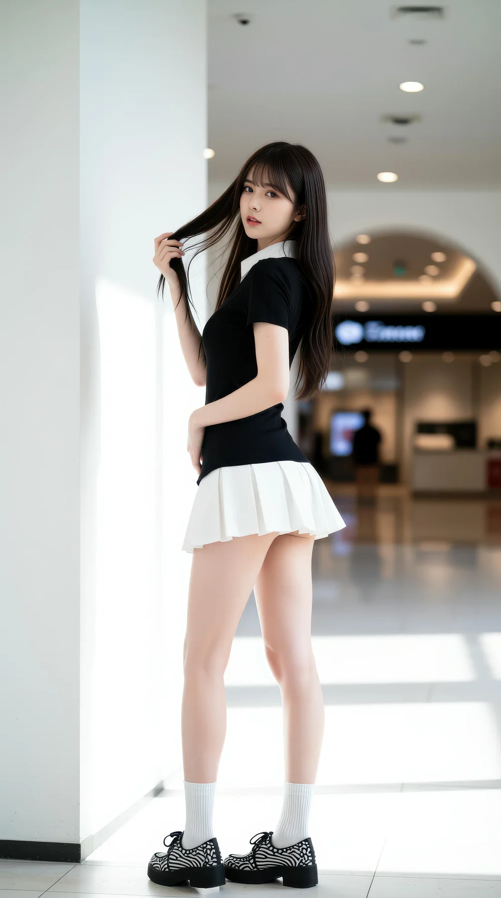 AIG  No.105 夏甜ava 商场少女写真 - 38