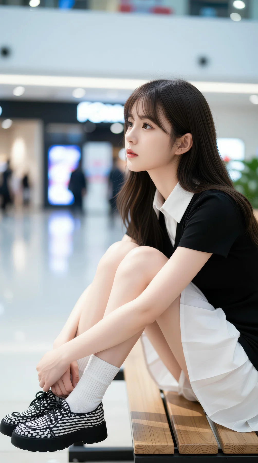 AIG  No.105 夏甜ava 商场少女写真 - 53
