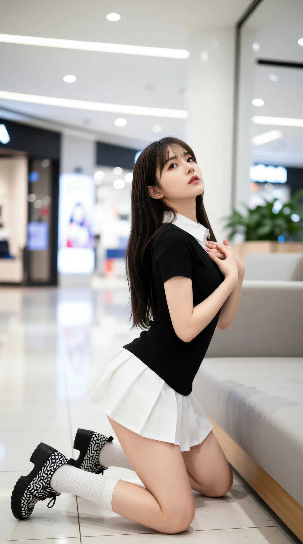 AIG  No.105 夏甜ava 商场少女写真 - 55