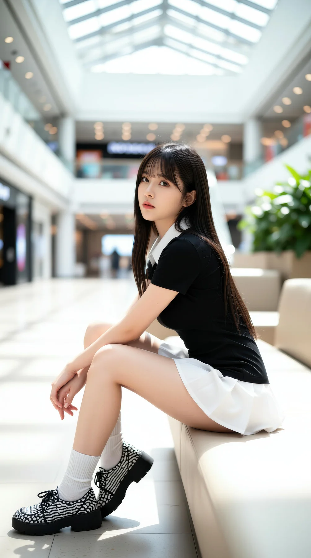 AIG  No.105 夏甜ava 商场少女写真 - 56