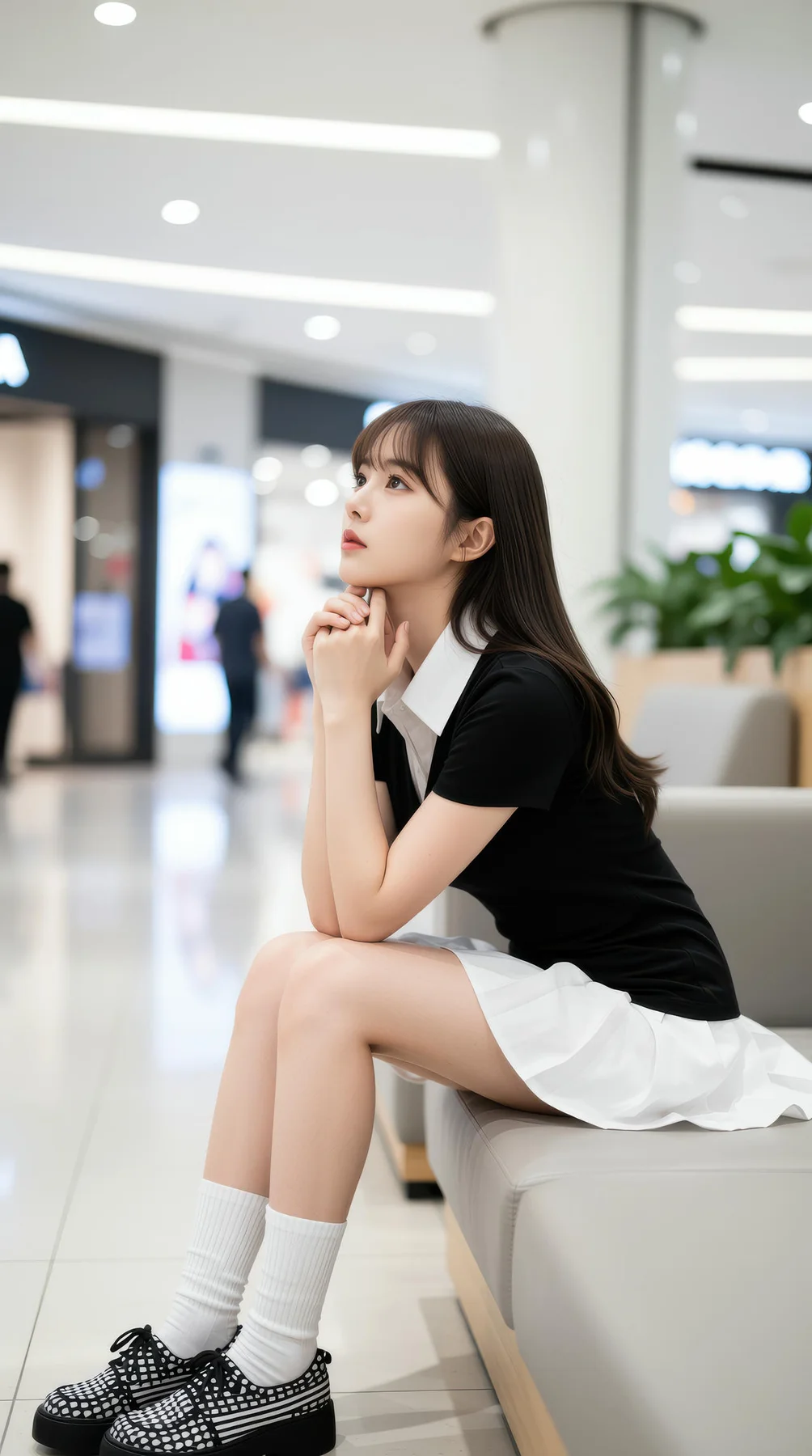 AIG  No.105 夏甜ava 商场少女写真 - 57
