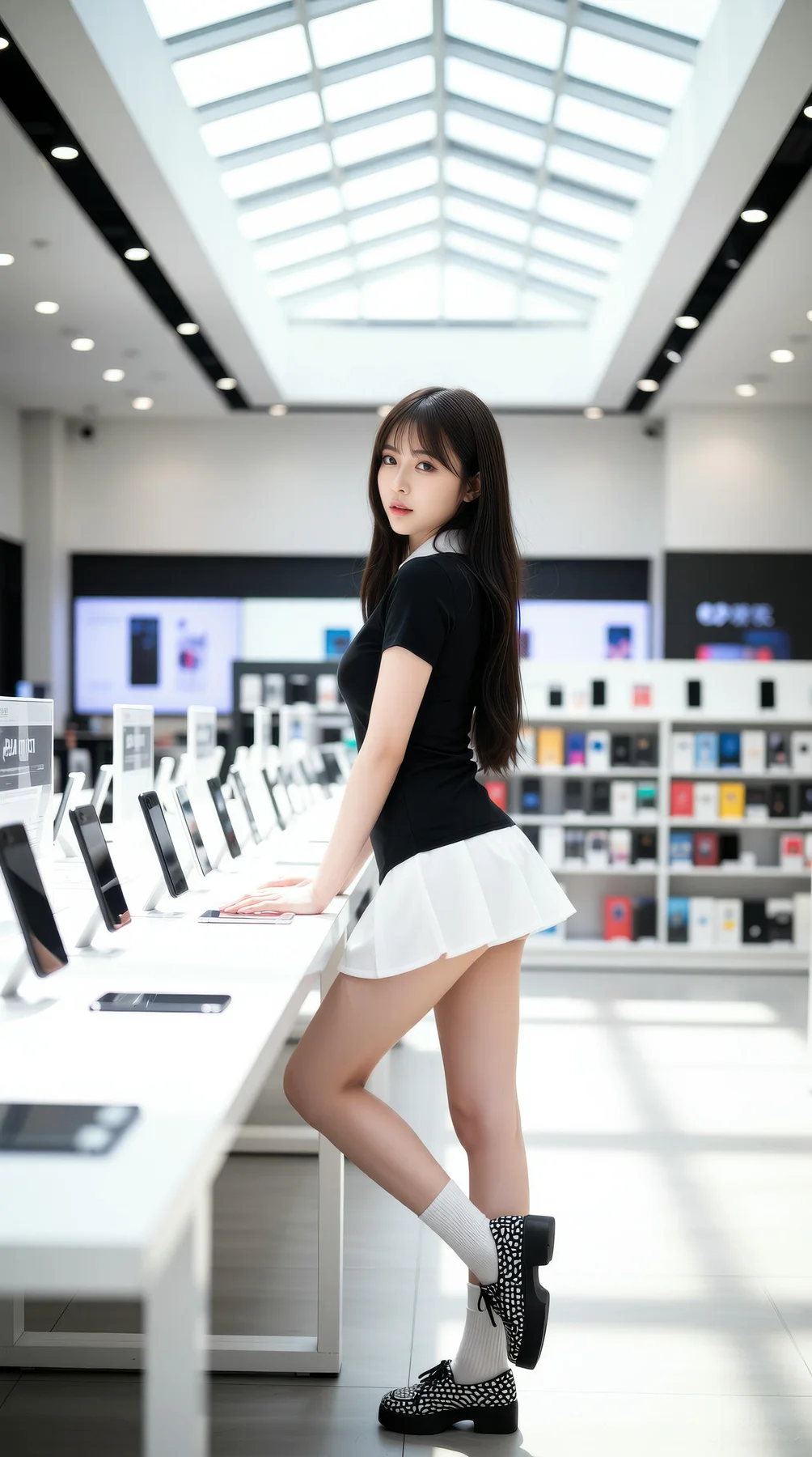 AIG  No.105 夏甜ava 商场少女写真 - 64