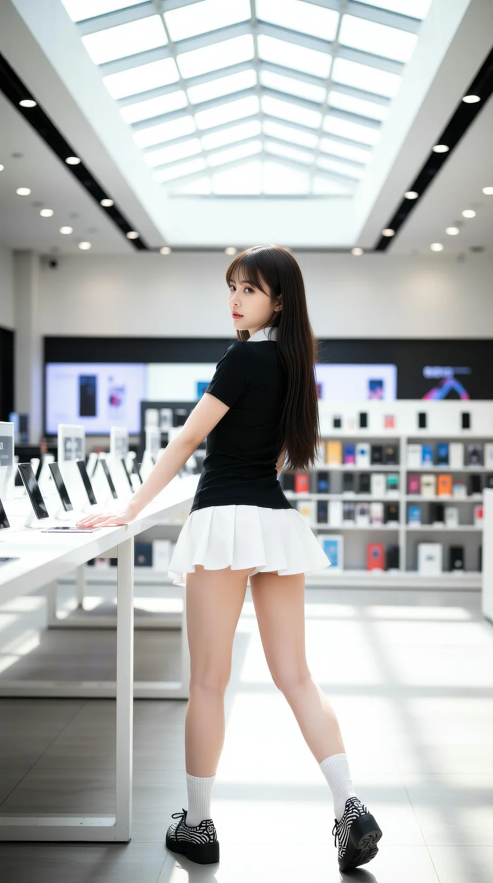 AIG  No.105 夏甜ava 商场少女写真 - 65