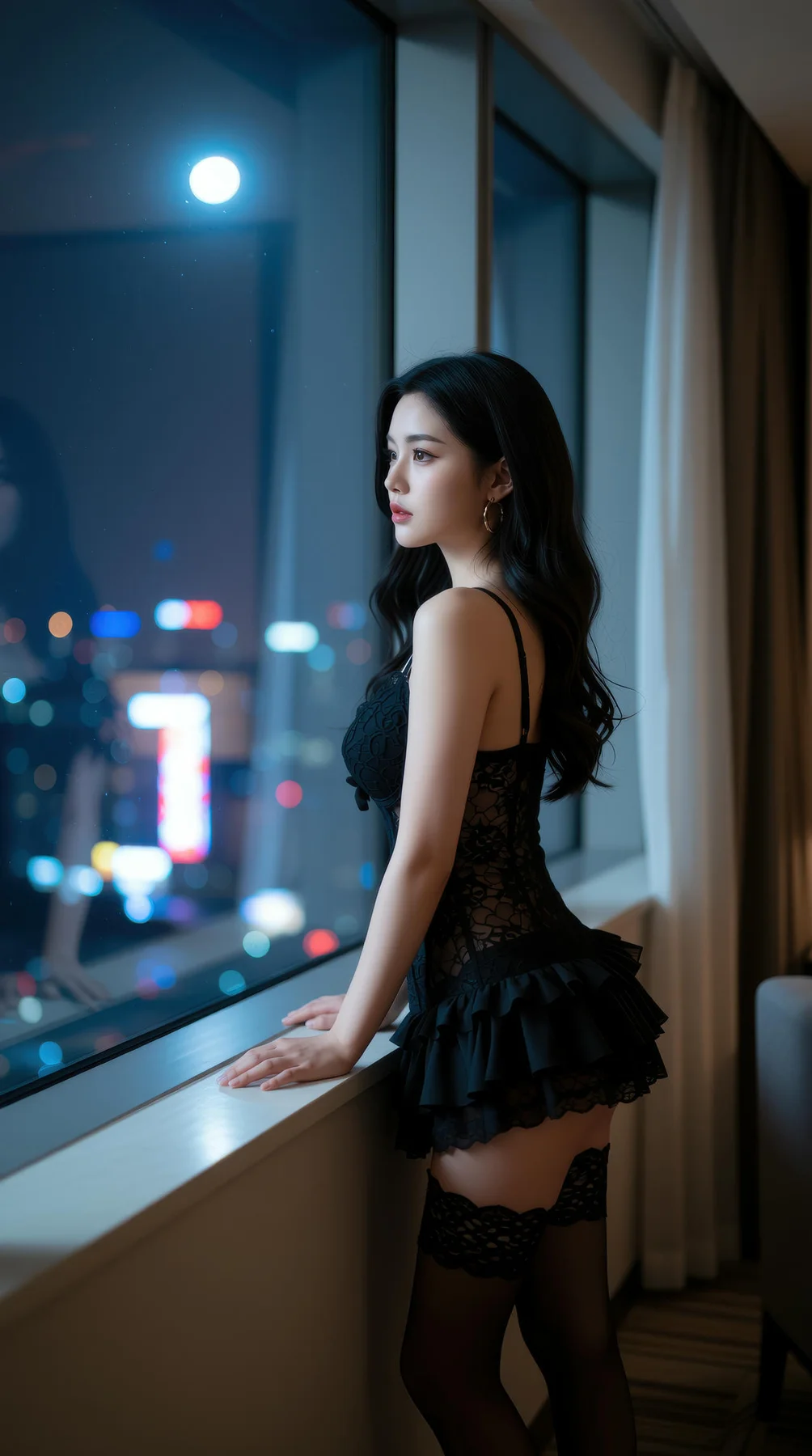 AIG  No.107 乐瑶 美女私房黑丝写真 - 11