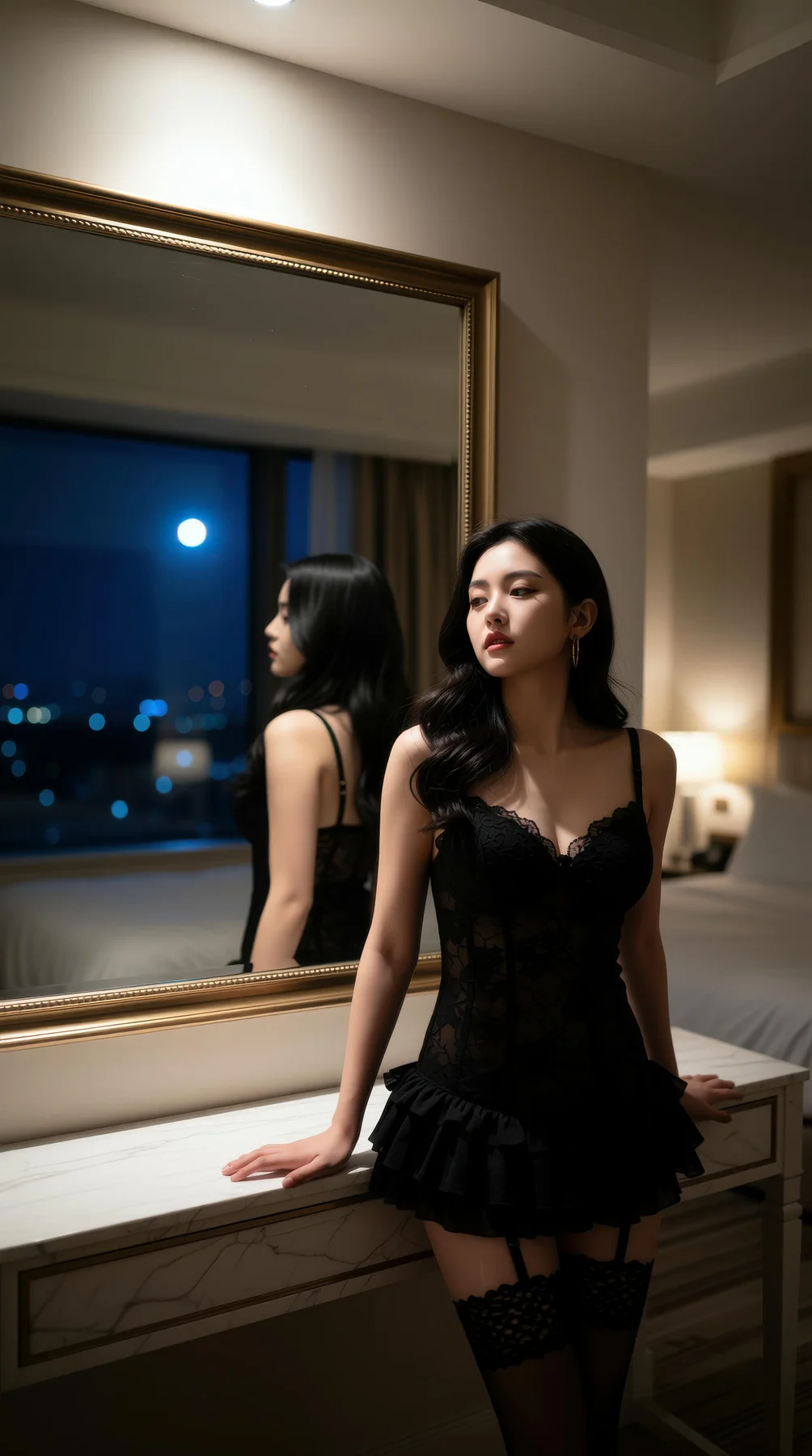 AIG  No.107 乐瑶 美女私房黑丝写真 - 44
