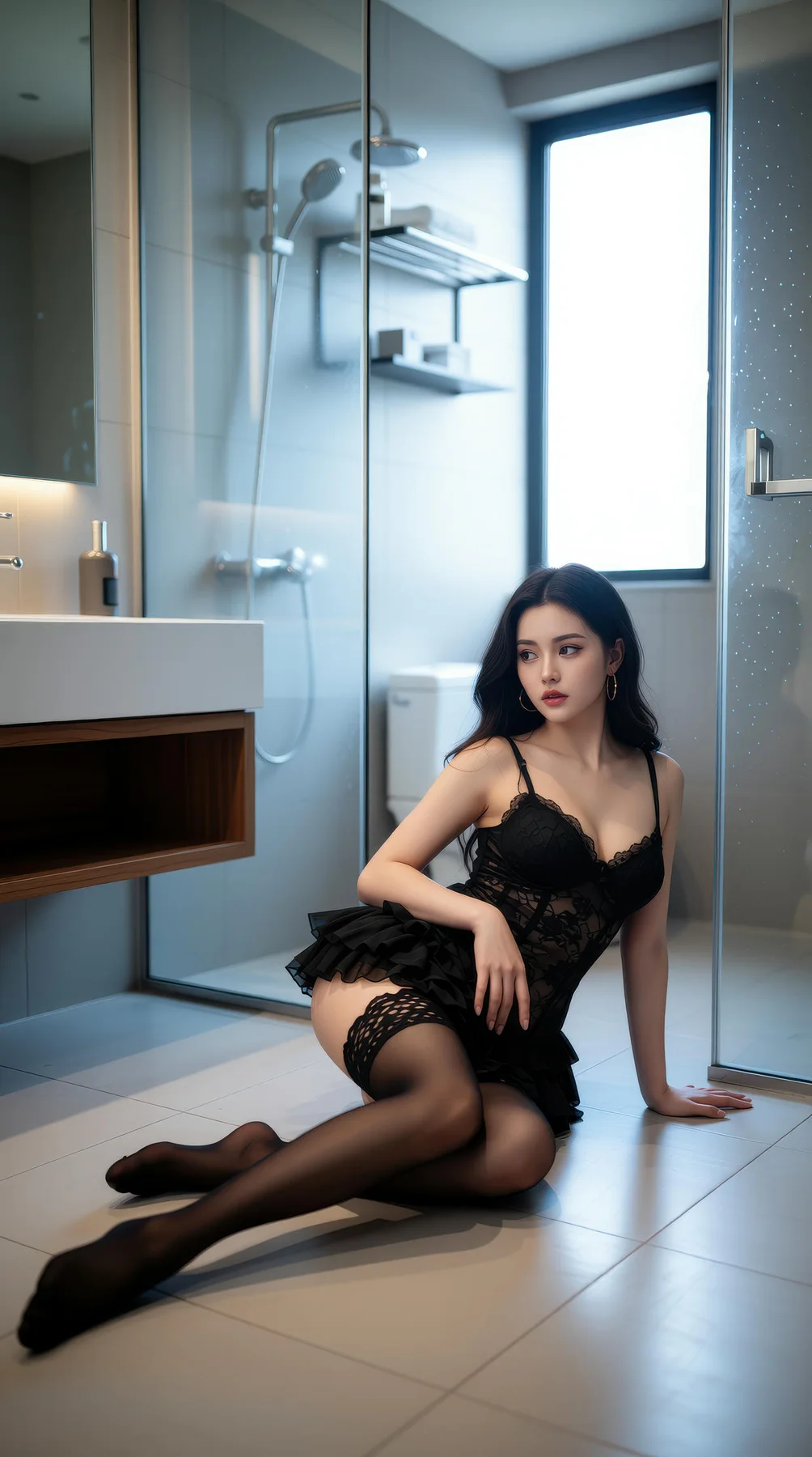 AIG  No.107 乐瑶 美女私房黑丝写真 - 59