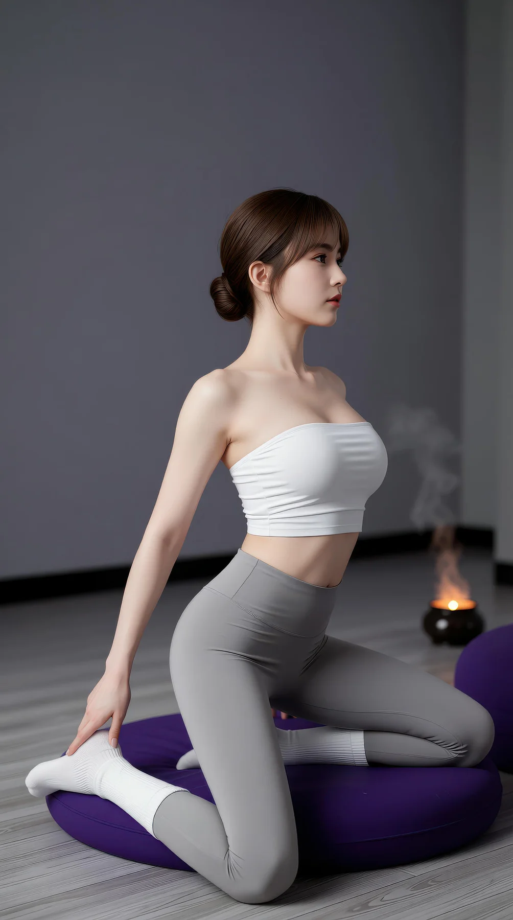 AIG  No.109 媛媛lily 瑜伽气质美女运动美女 - 50