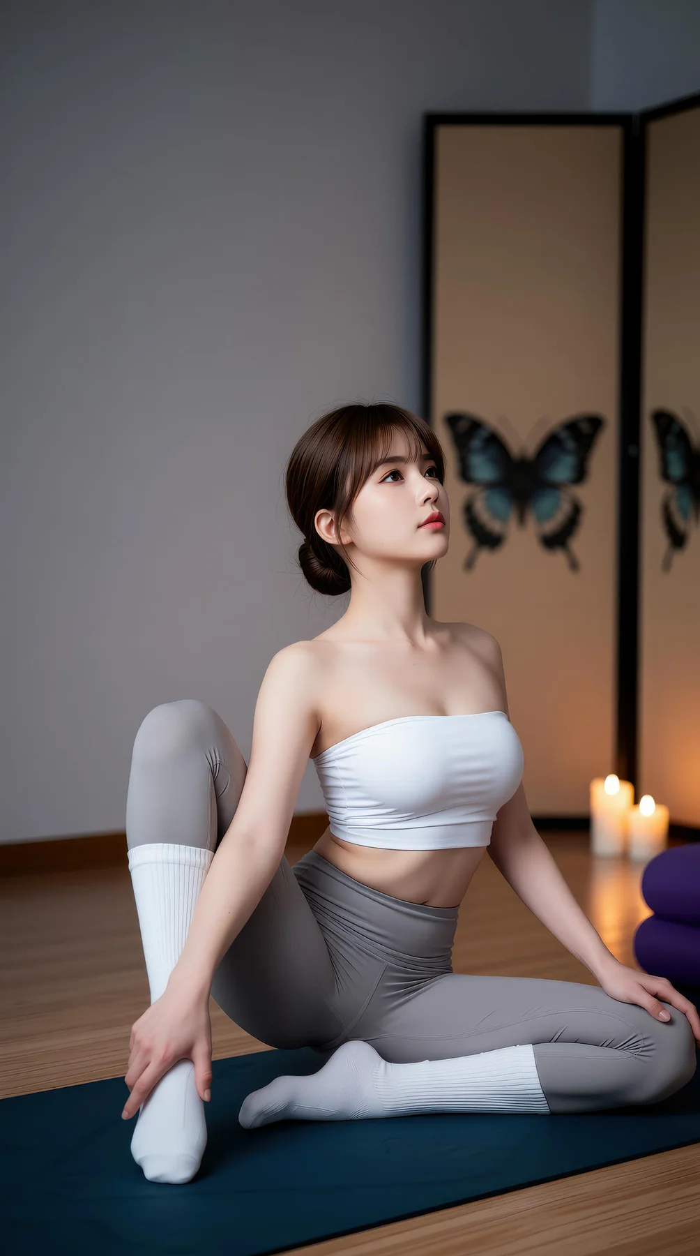 AIG  No.109 媛媛lily 瑜伽气质美女运动美女 - 52
