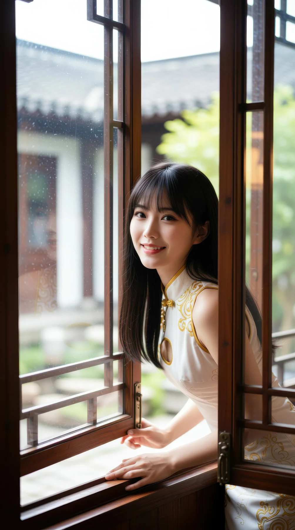 AIG  No.110 长发美女旗袍性感美腿 - 16