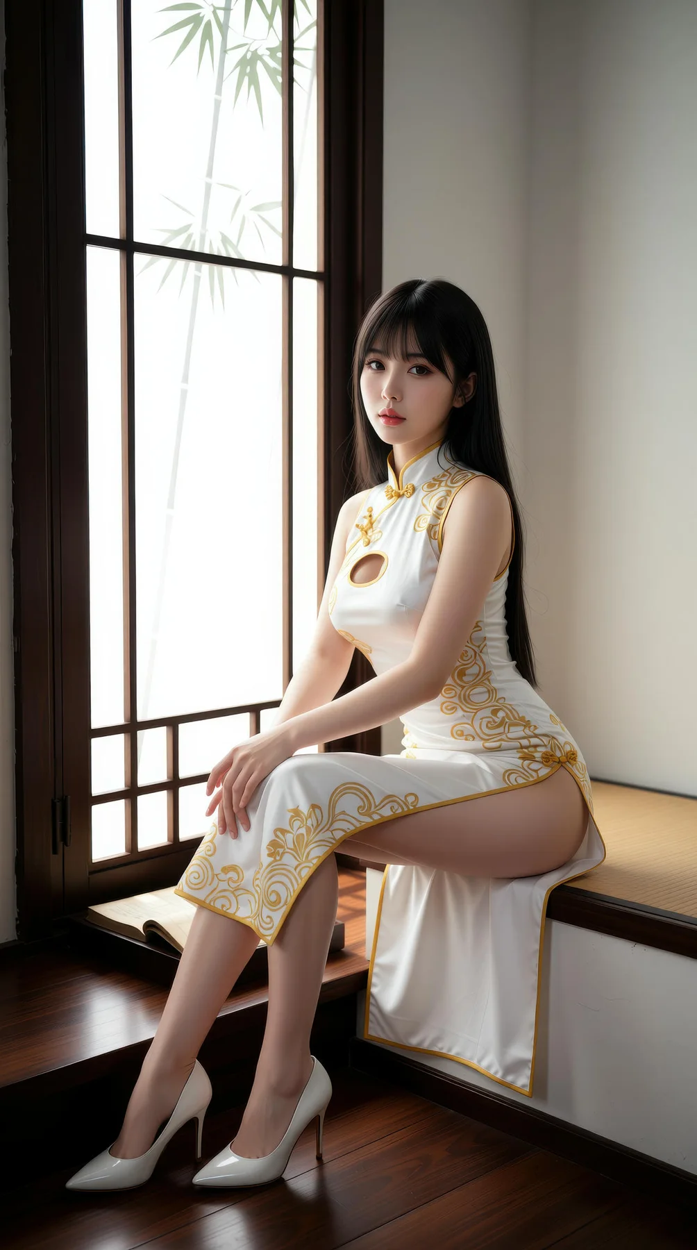 AIG  No.110 长发美女旗袍性感美腿 - 20