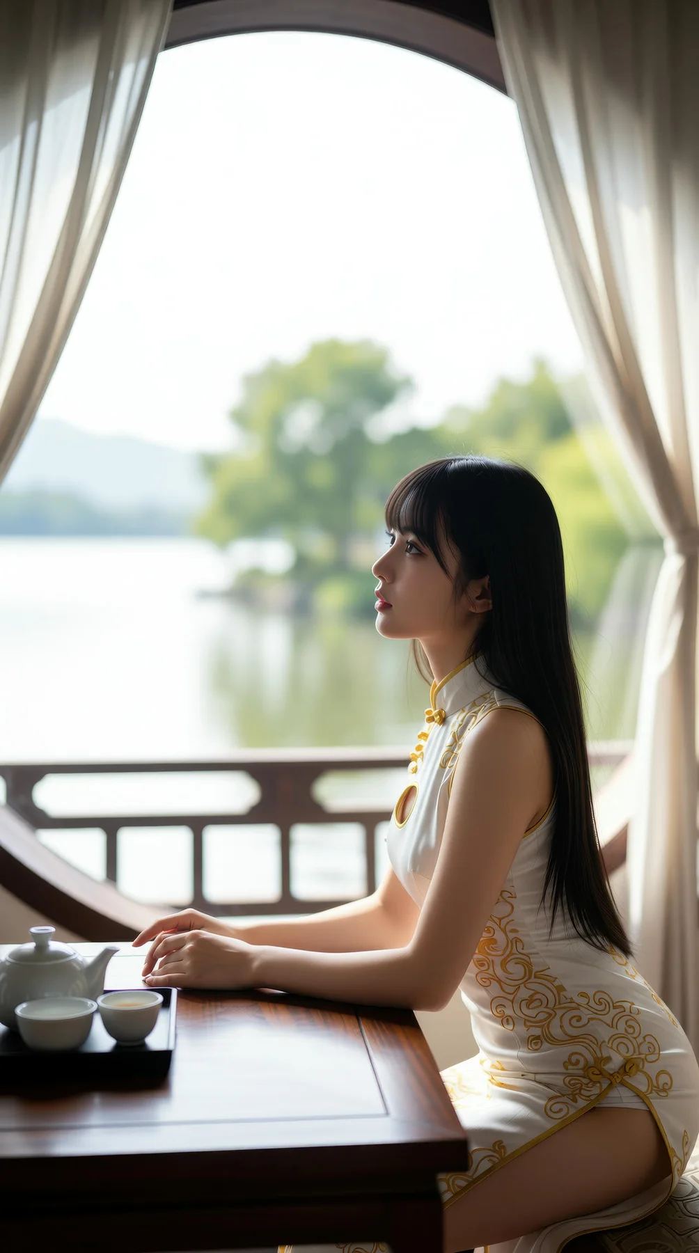 AIG  No.110 长发美女旗袍性感美腿 - 22