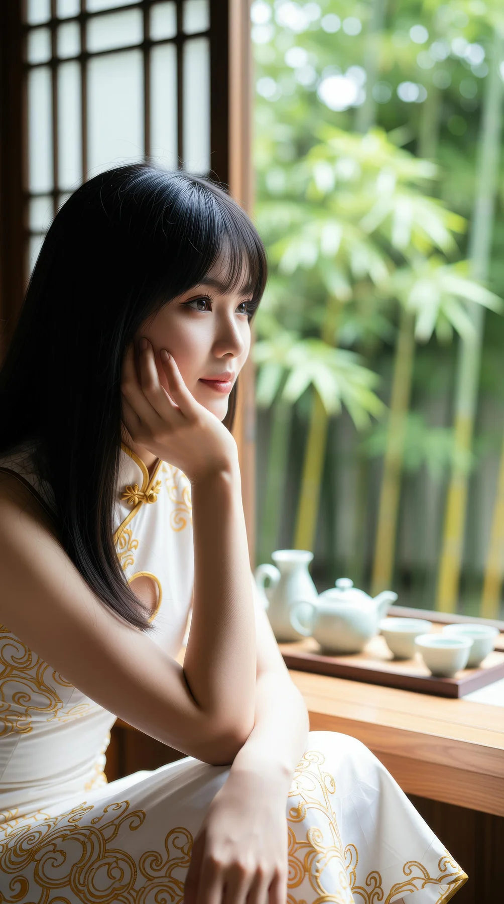 AIG  No.110 长发美女旗袍性感美腿 - 27