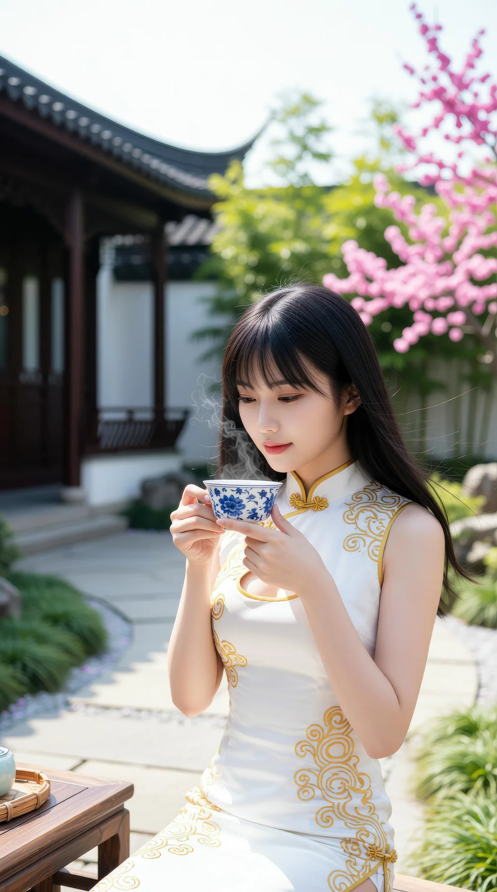 AIG  No.110 长发美女旗袍性感美腿 - 38