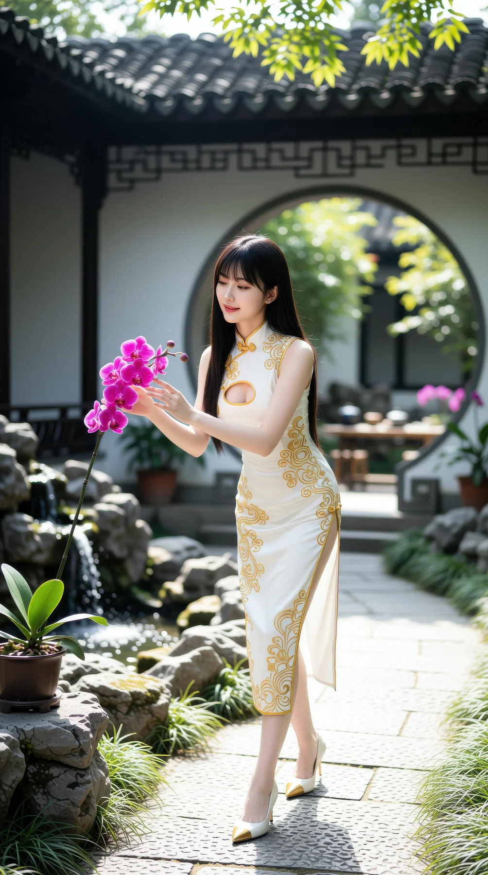 AIG  No.110 长发美女旗袍性感美腿 - 39