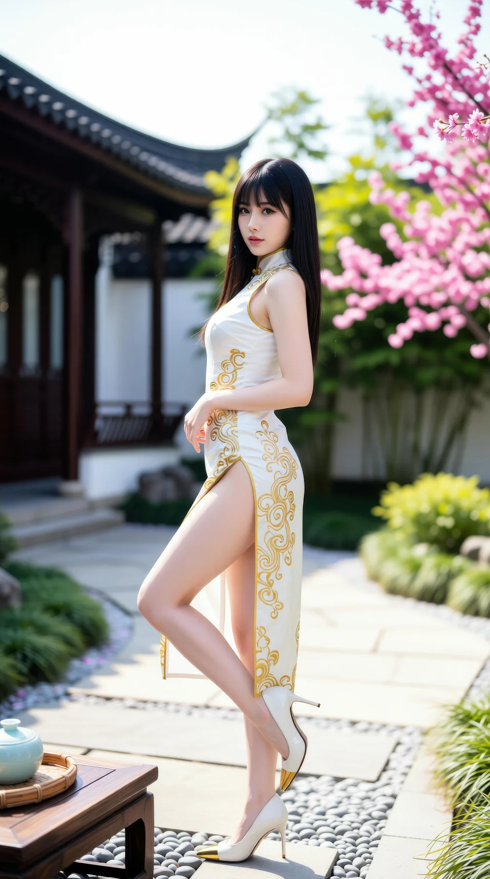 AIG  No.110 长发美女旗袍性感美腿 - 42