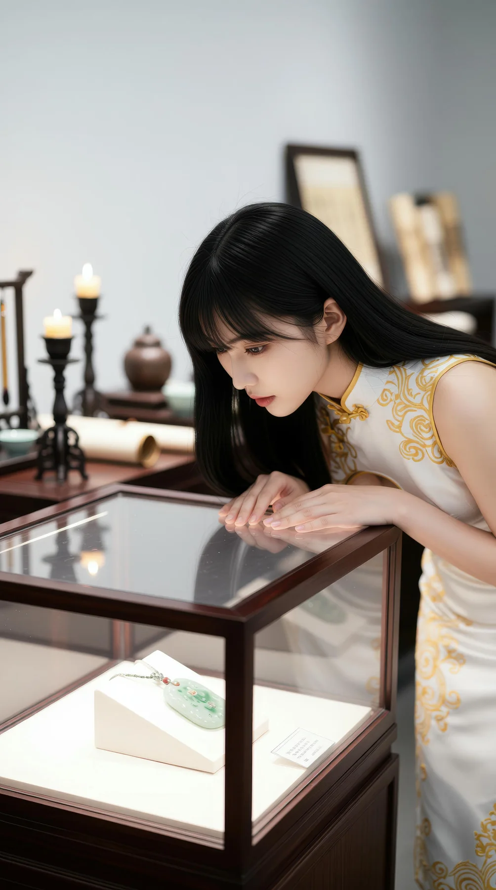 AIG  No.110 长发美女旗袍性感美腿 - 52