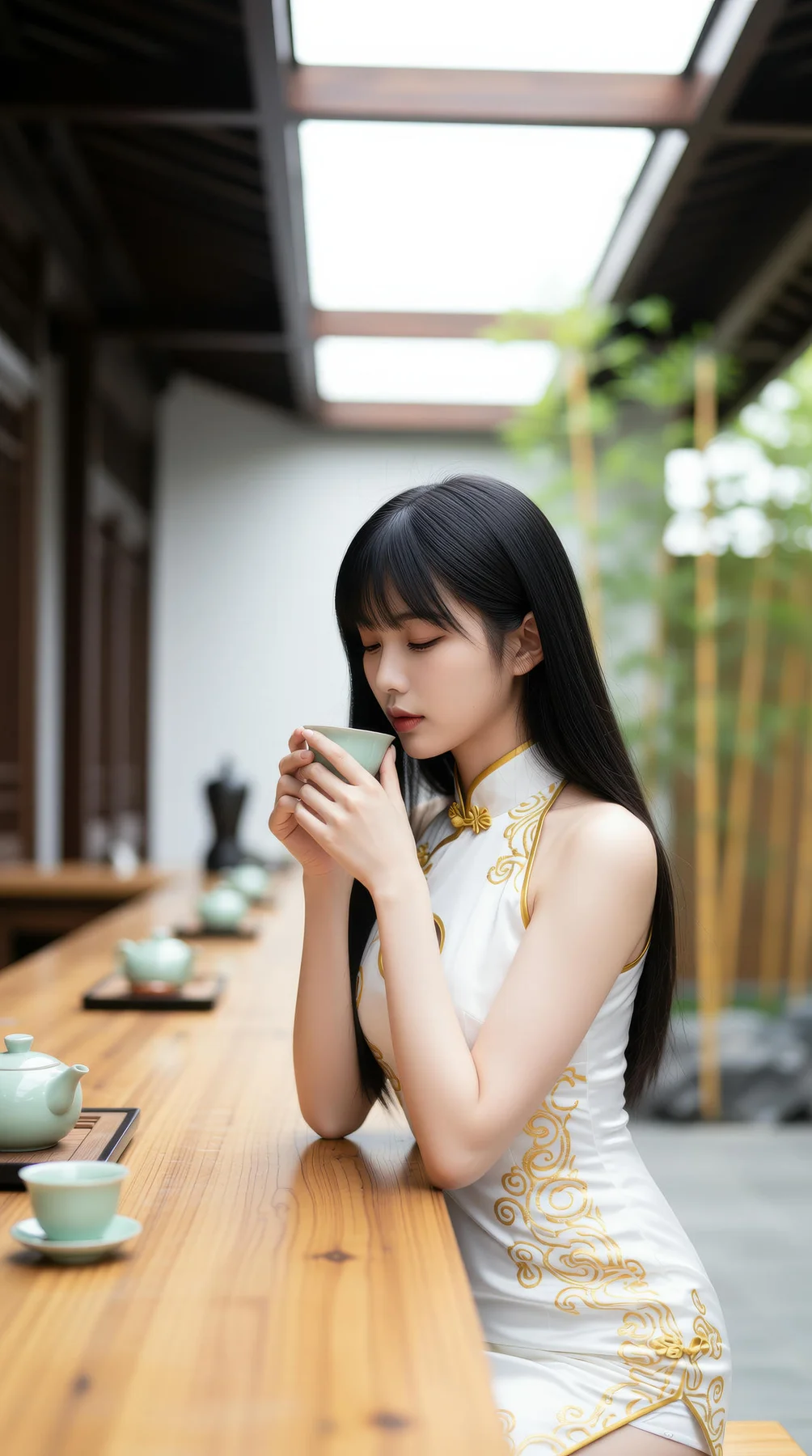 AIG  No.110 长发美女旗袍性感美腿 - 63
