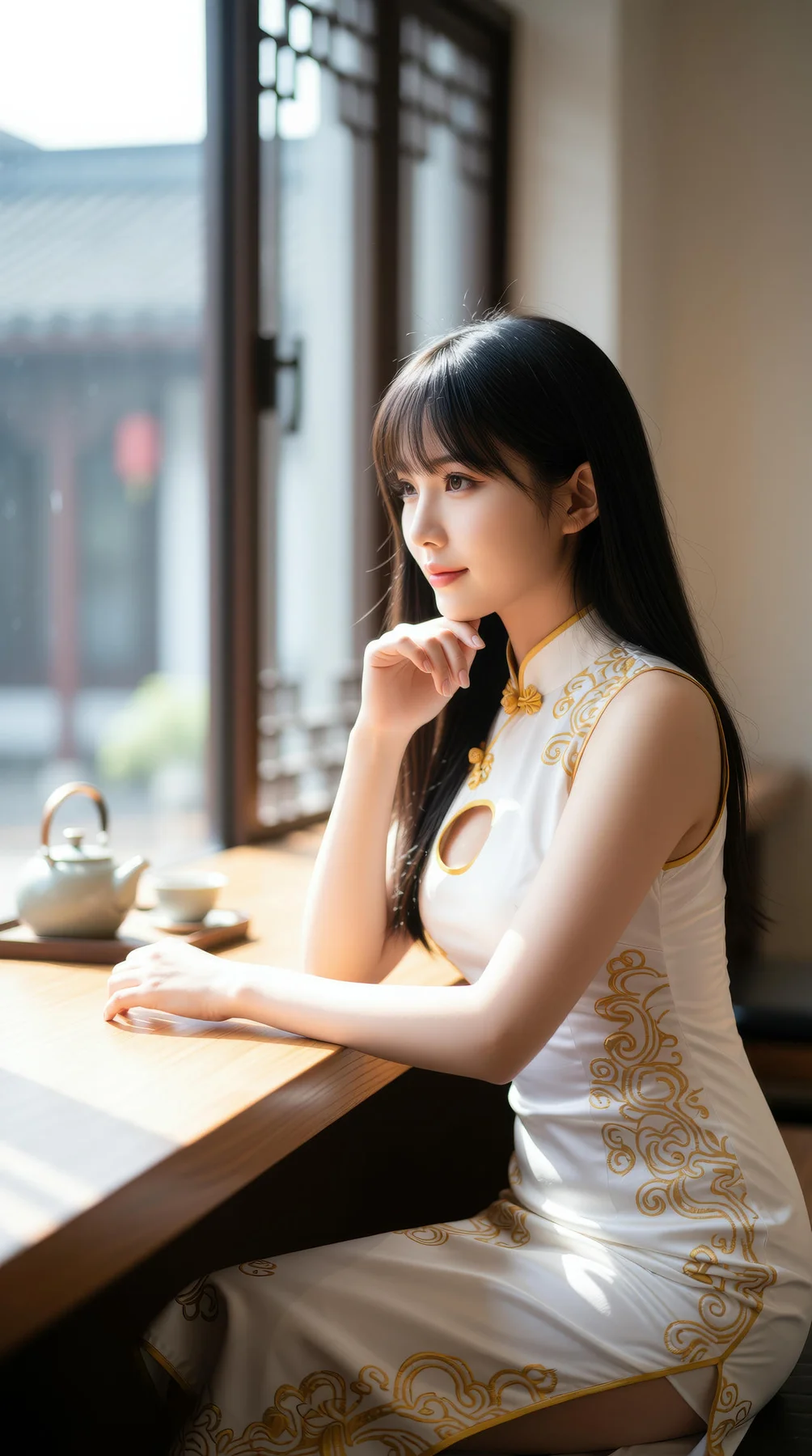 AIG  No.110 长发美女旗袍性感美腿 - 68