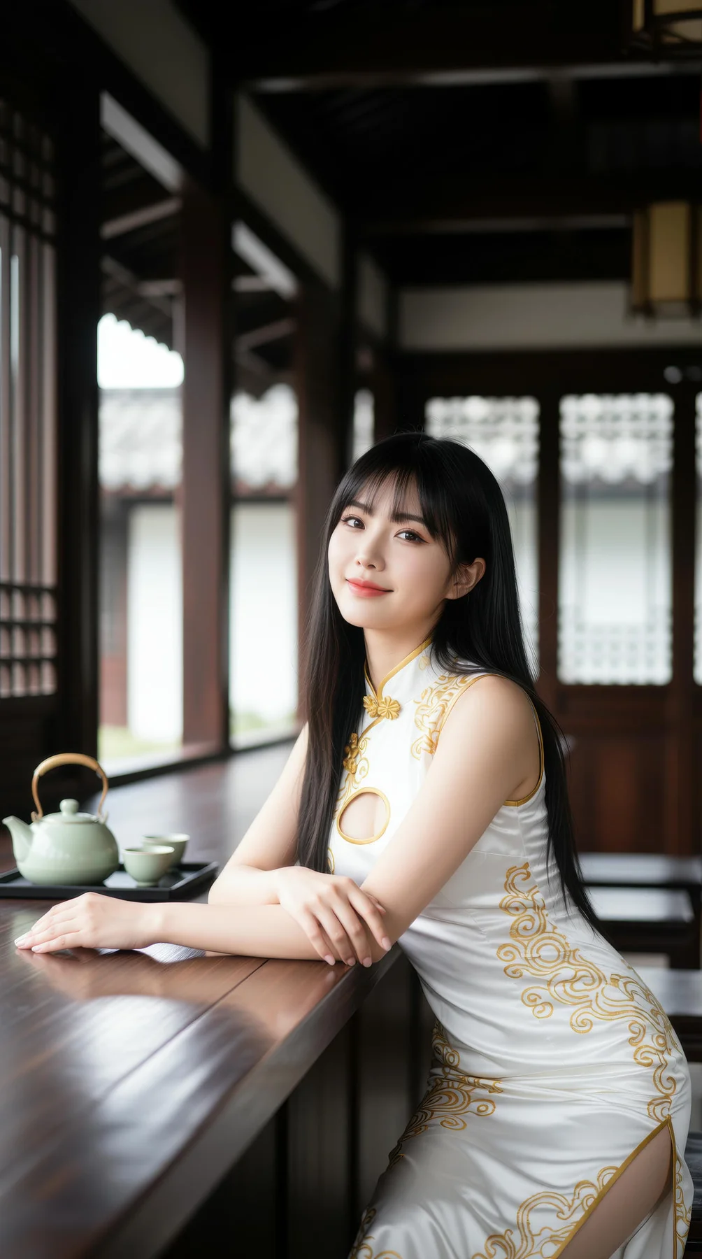 AIG  No.110 长发美女旗袍性感美腿 - 72