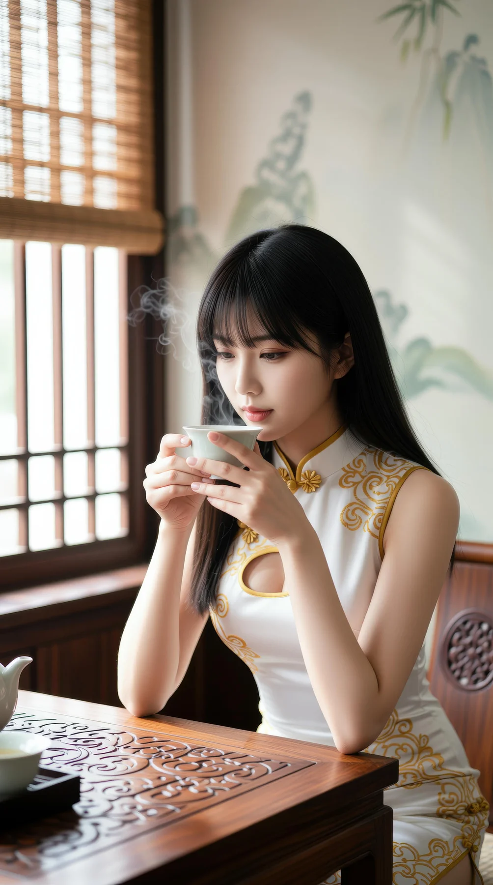 AIG  No.110 长发美女旗袍性感美腿 - 74