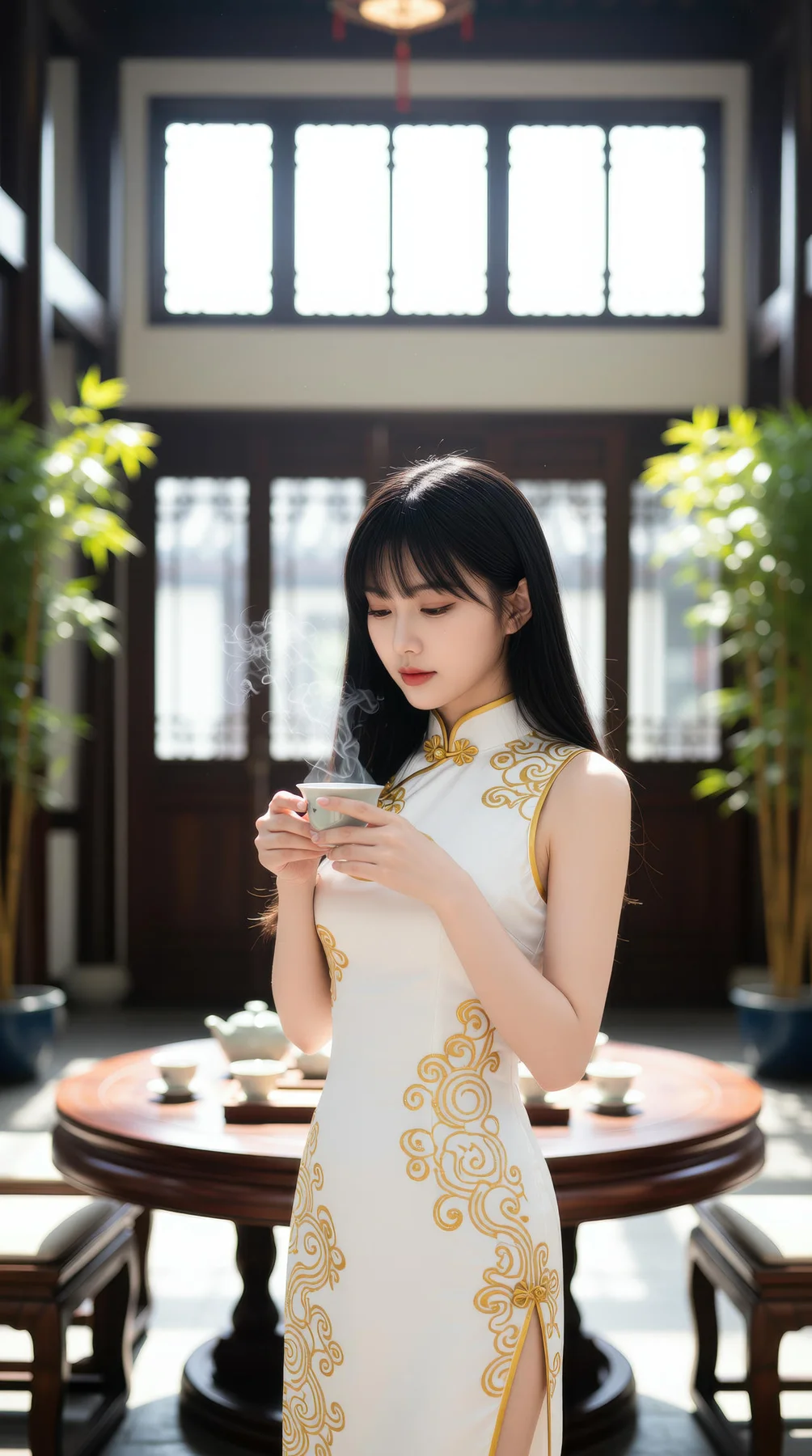 AIG  No.110 长发美女旗袍性感美腿 - 85