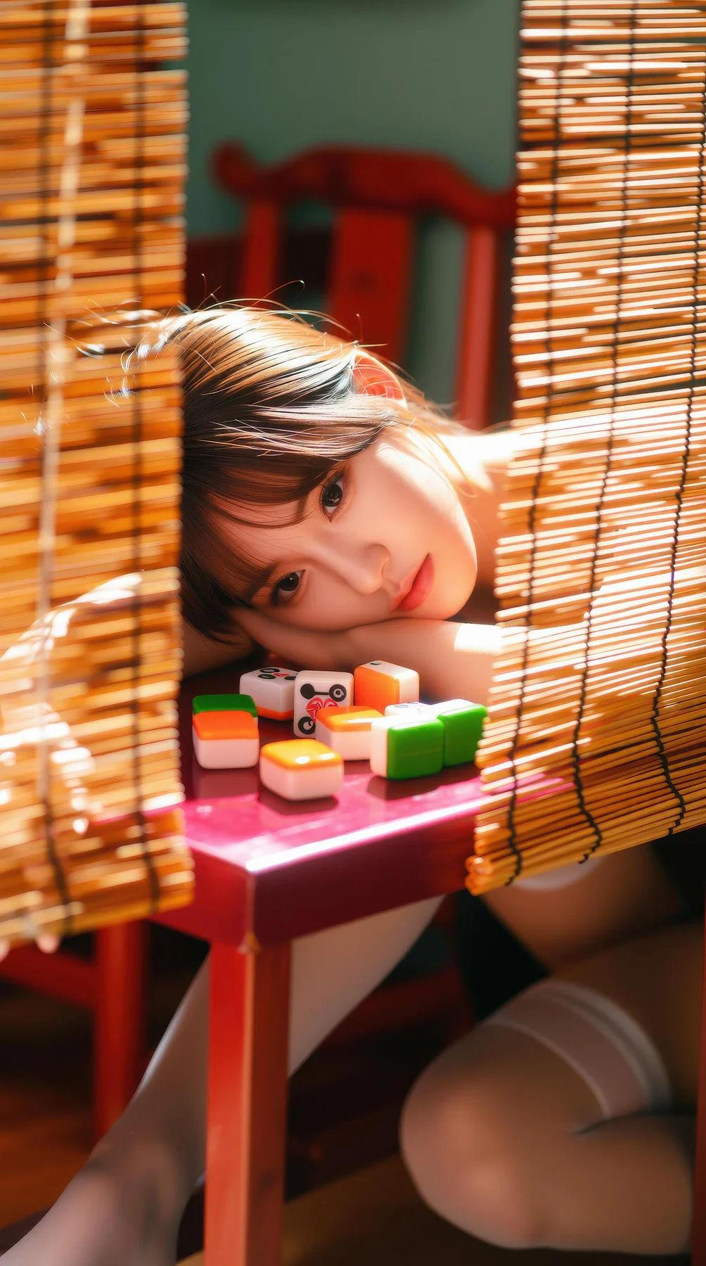 AIG  No.111 奶盖布丁luna 麻将女神超美气质 - 14