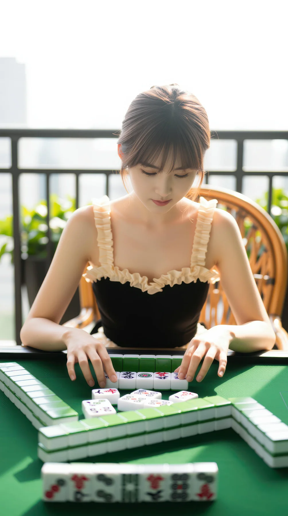 AIG  No.111 奶盖布丁luna 麻将女神超美气质 - 22