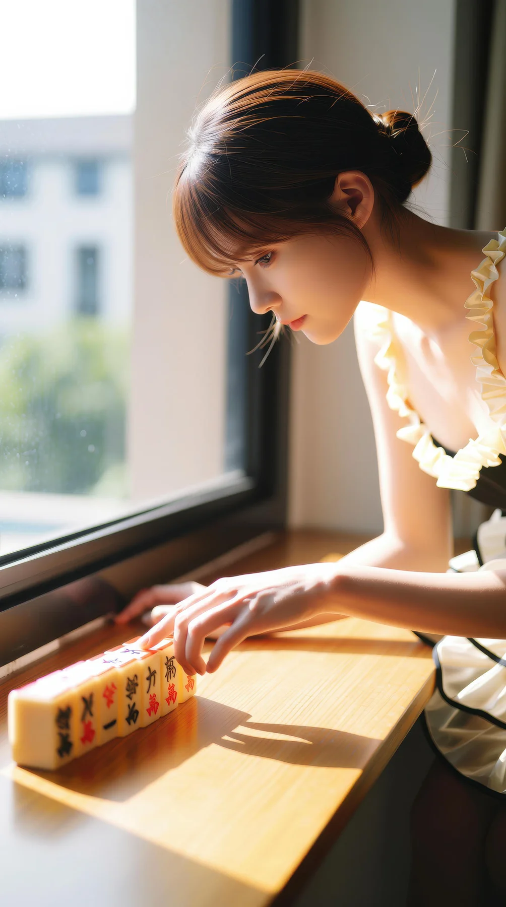 AIG  No.111 奶盖布丁luna 麻将女神超美气质 - 31