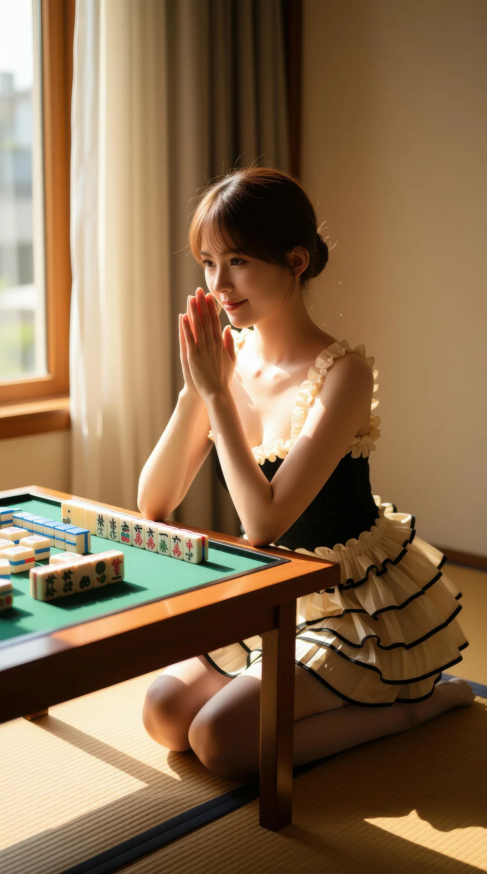 AIG  No.111 奶盖布丁luna 麻将女神超美气质 - 39