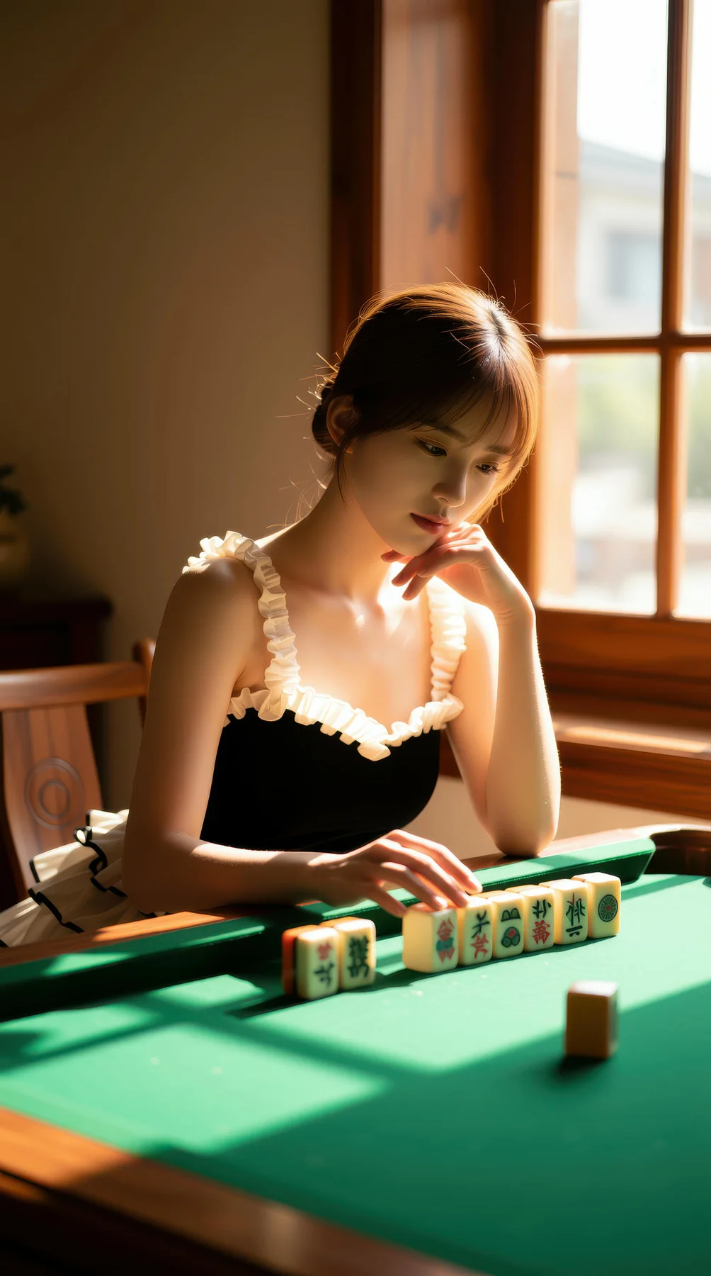 AIG  No.111 奶盖布丁luna 麻将女神超美气质 - 43