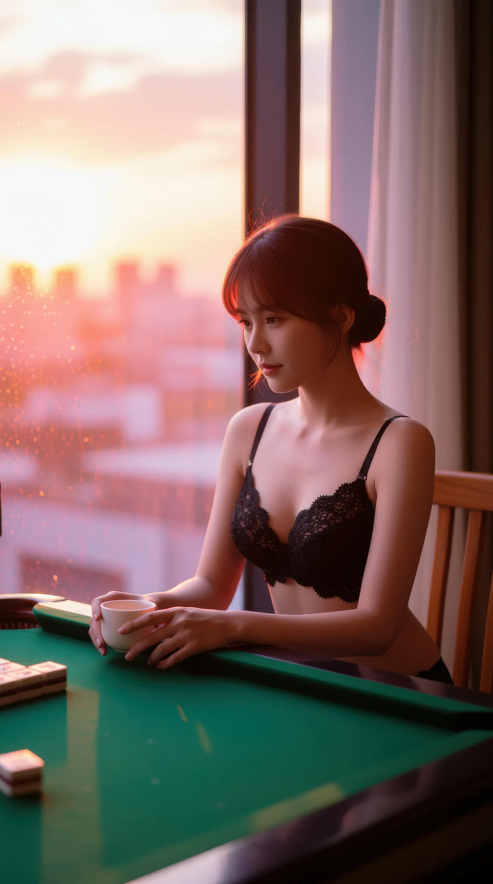 AIG  No.111 奶盖布丁luna 麻将女神超美气质 - 53