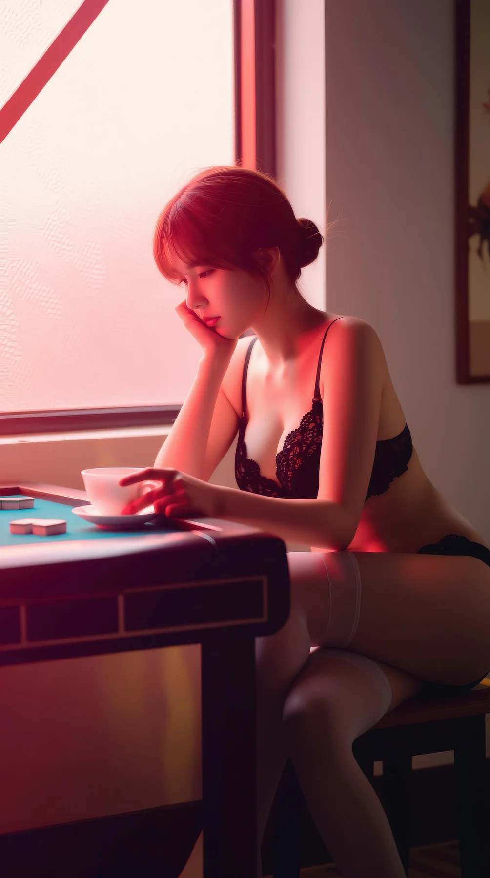 AIG  No.111 奶盖布丁luna 麻将女神超美气质 - 57