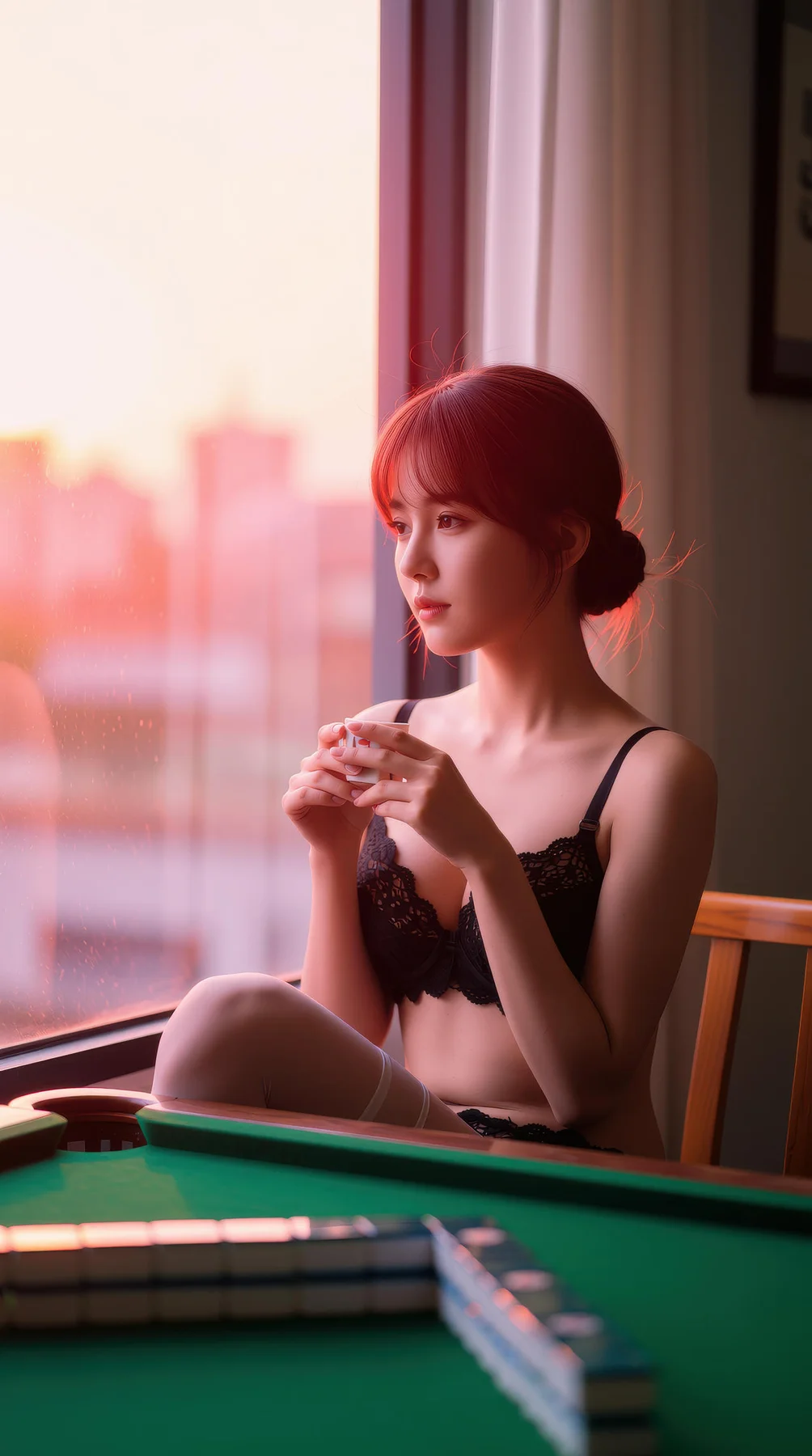 AIG  No.111 奶盖布丁luna 麻将女神超美气质 - 61
