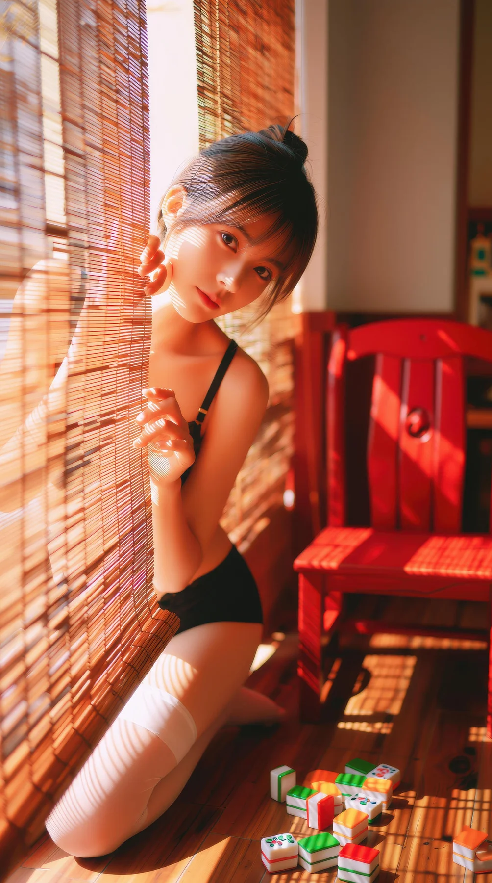 AIG  No.111 奶盖布丁luna 麻将女神超美气质 - 68