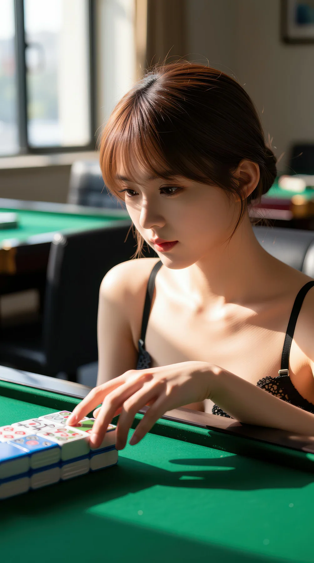 AIG  No.111 奶盖布丁luna 麻将女神超美气质 - 71