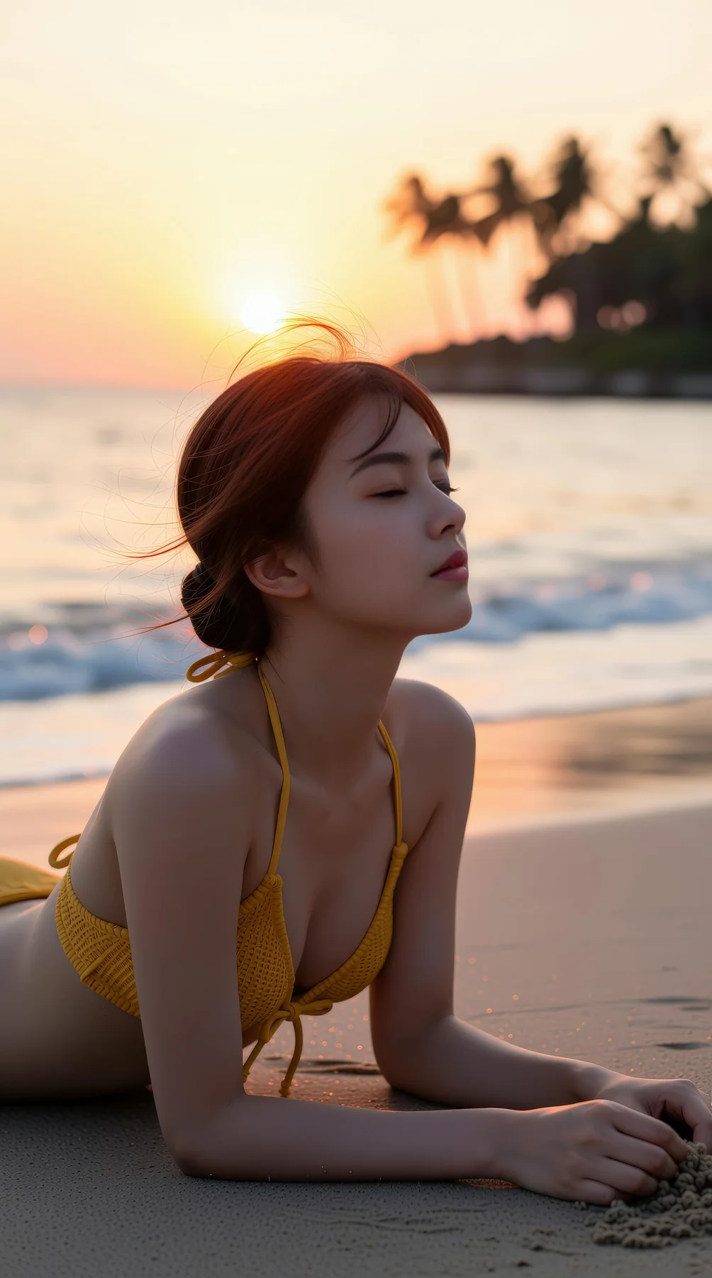 AIG  No.117 奶盖布丁luna 巴厘岛性感比基尼 - 80
