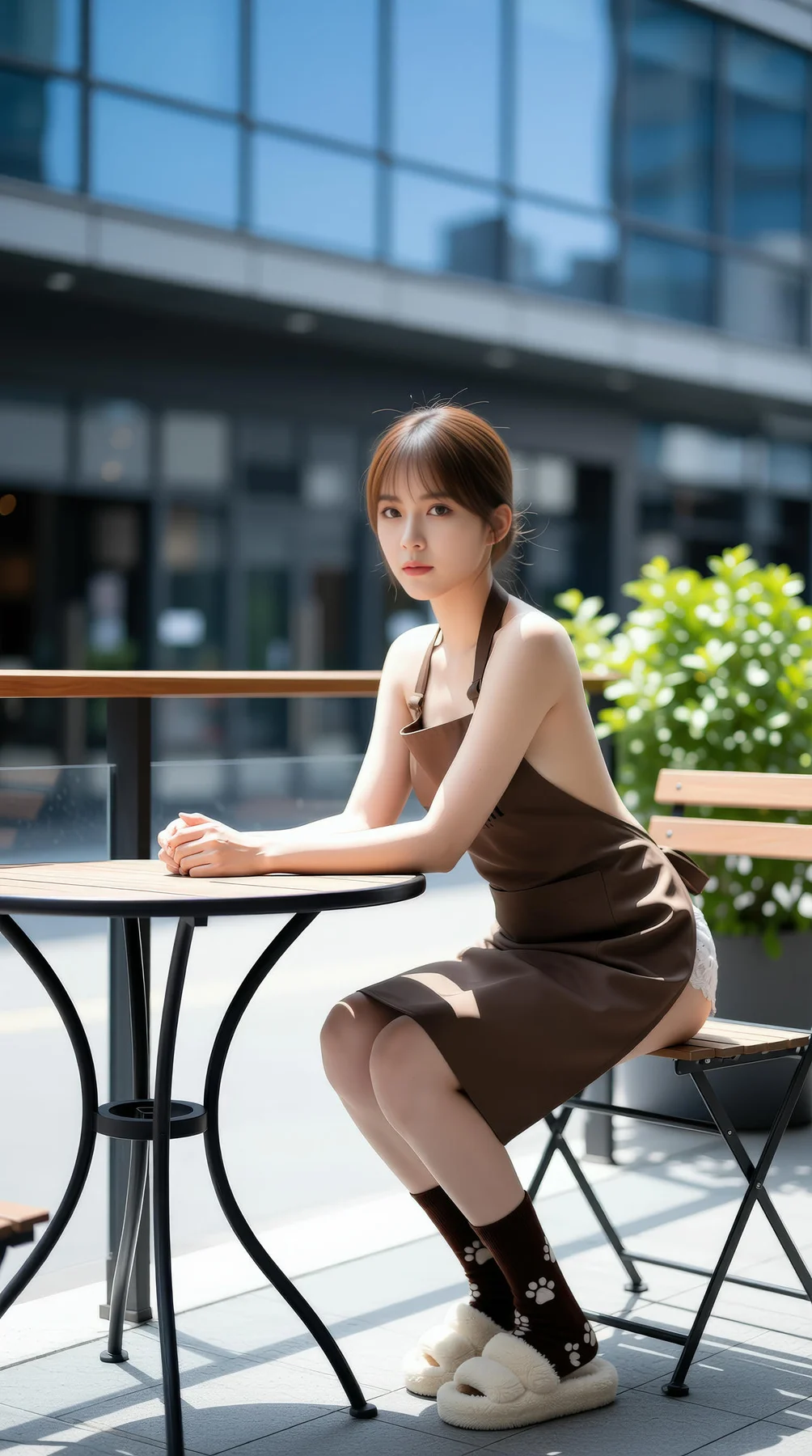 AIG  No.121 奶盖布丁luna 咖啡店爆乳美女店员 - 11