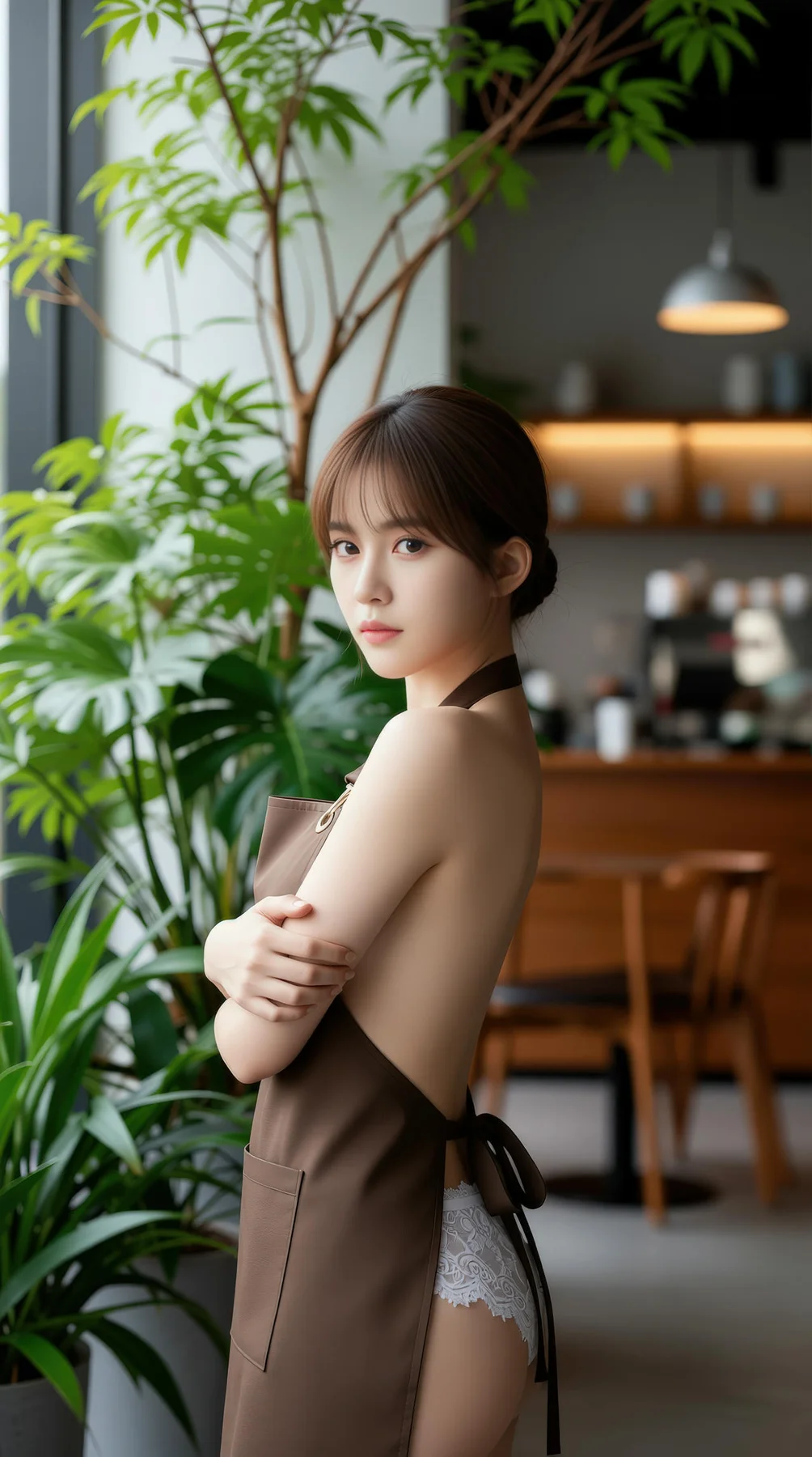 AIG  No.121 奶盖布丁luna 咖啡店爆乳美女店员 - 30