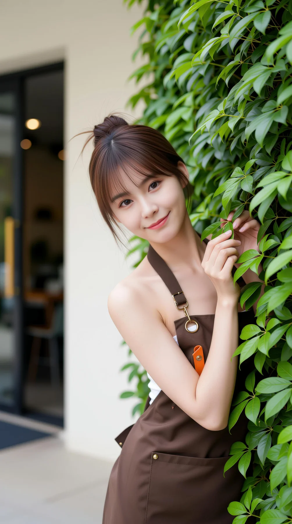 AIG  No.121 奶盖布丁luna 咖啡店爆乳美女店员 - 93