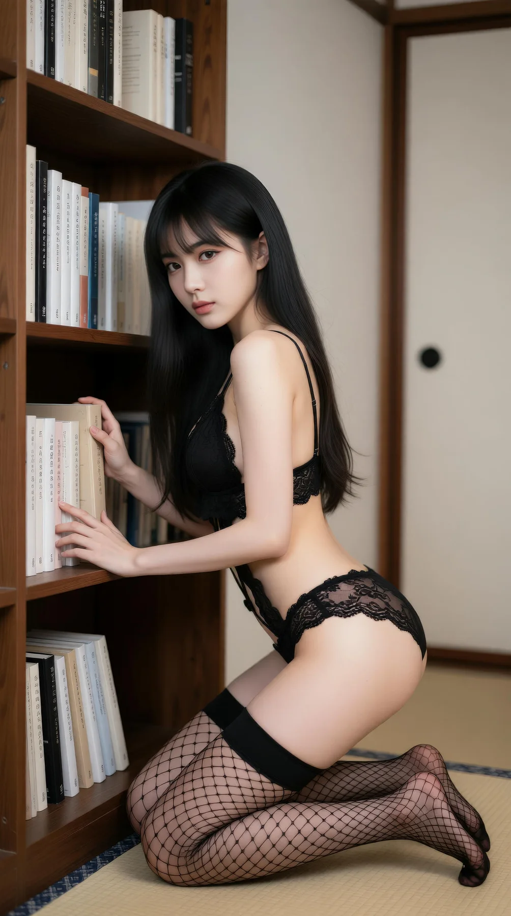 AIG  No.122 美女民宿网袜黑丝私房 - 33