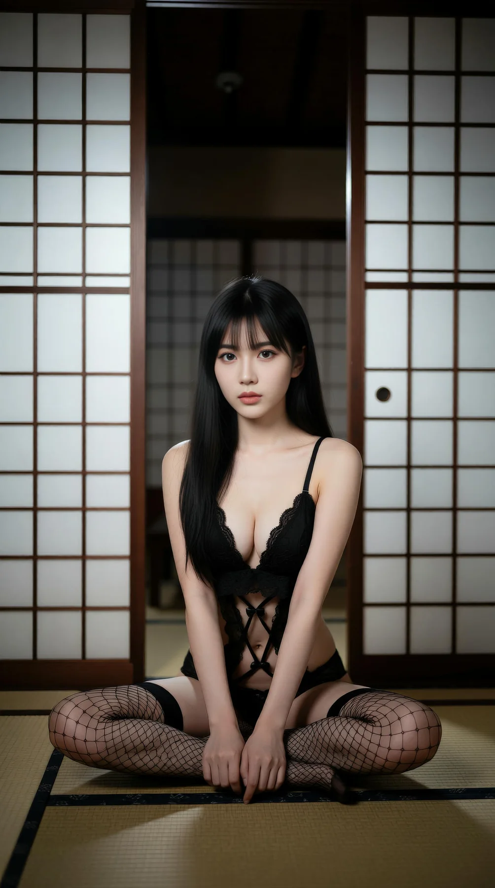 AIG  No.122 美女民宿网袜黑丝私房 - 52