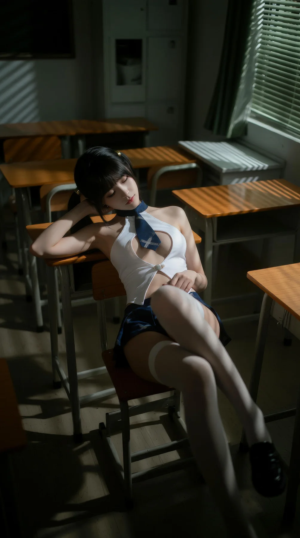 AIG  No.125 柚柚sasa 教室美乳制服爆乳少女 - 61