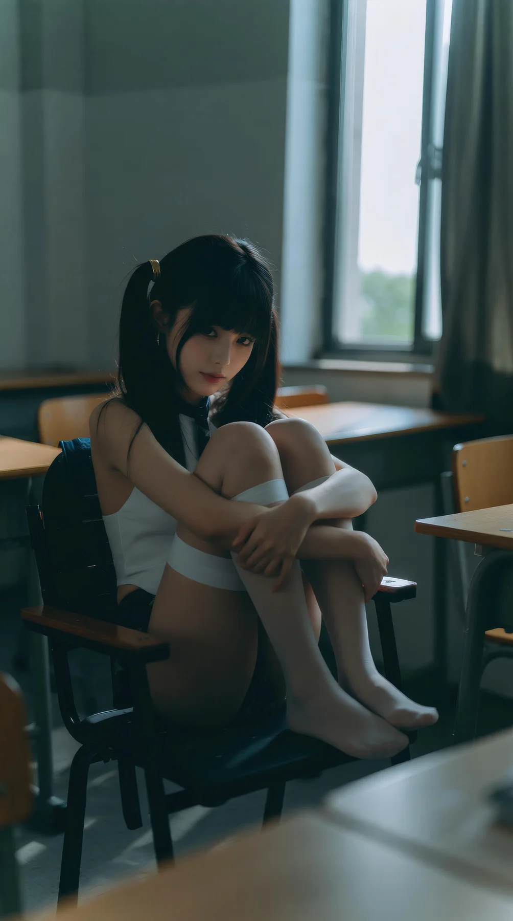 AIG  No.125 柚柚sasa 教室美乳制服爆乳少女 - 65