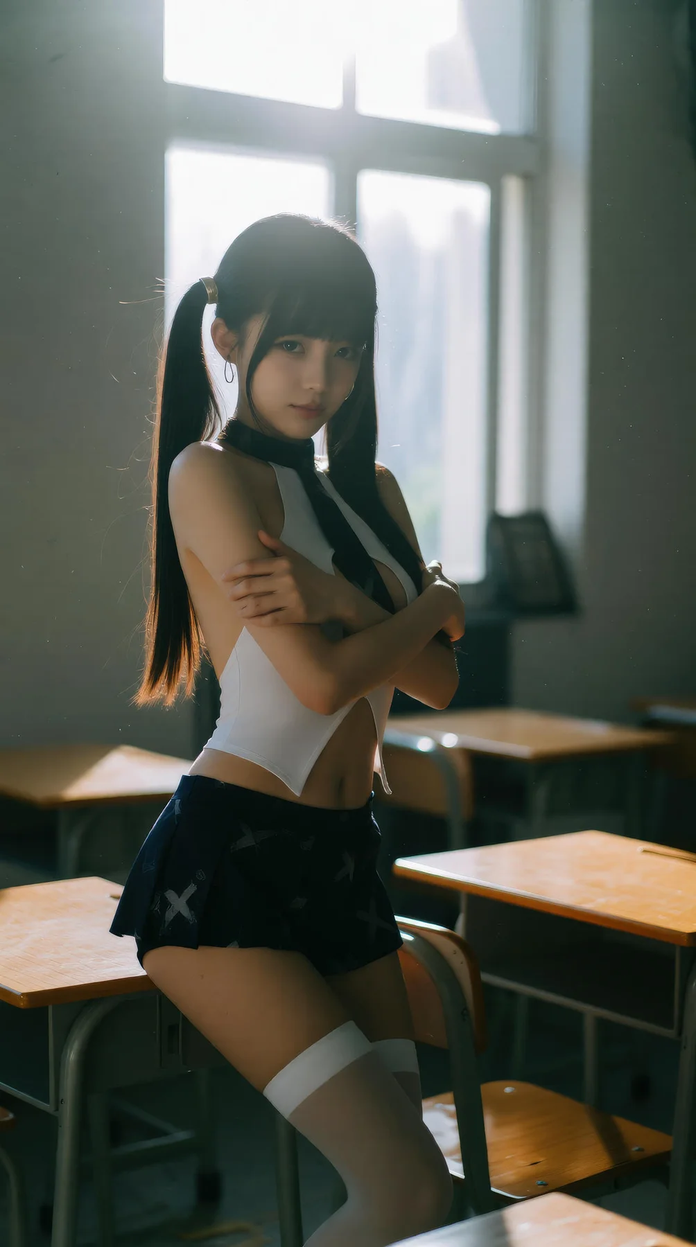 AIG  No.125 柚柚sasa 教室美乳制服爆乳少女 - 66