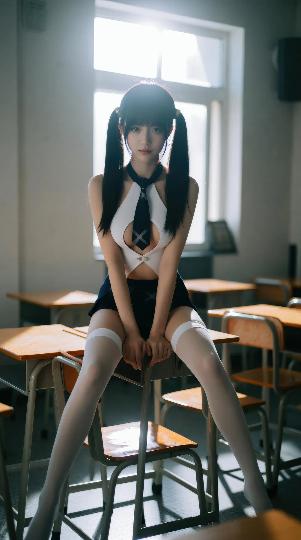 AIG  No.125 柚柚sasa 教室美乳制服爆乳少女 - 69