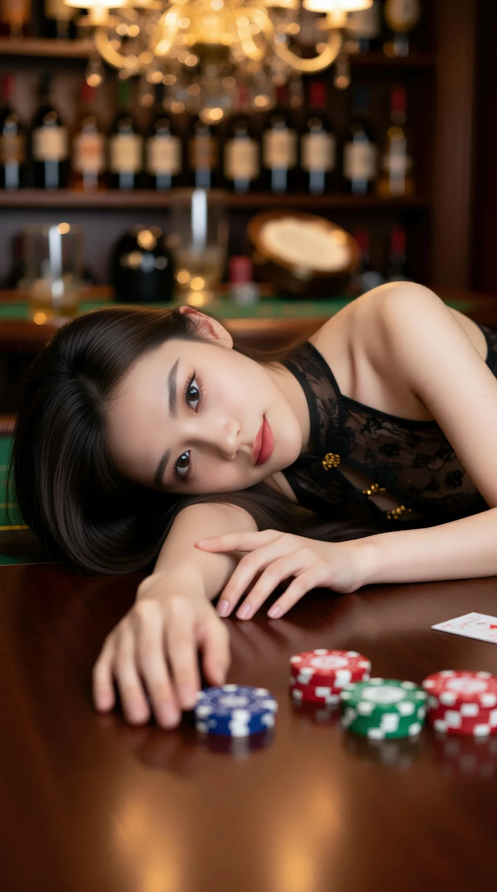 AIG  No.127 猫猫er豪华赌城黑丝美女 - 19