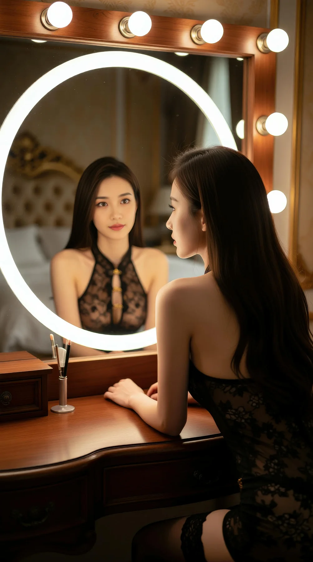 AIG  No.127 猫猫er豪华赌城黑丝美女 - 52