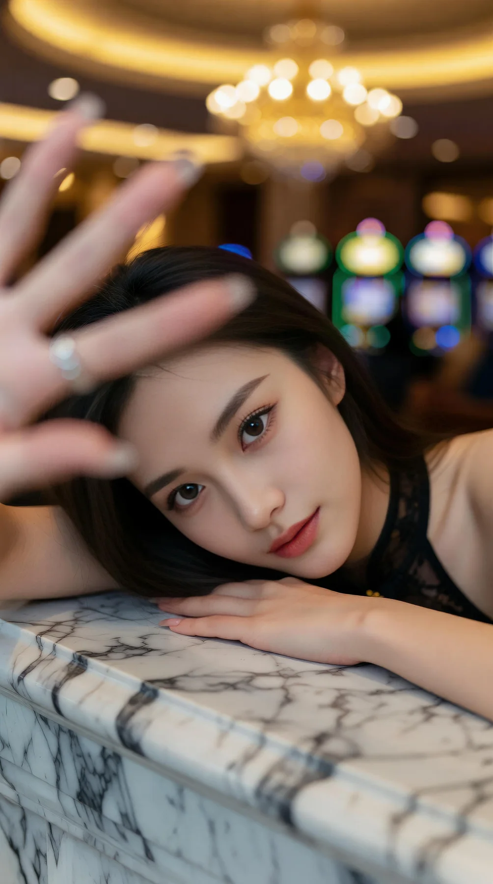 AIG  No.127 猫猫er豪华赌城黑丝美女 - 66